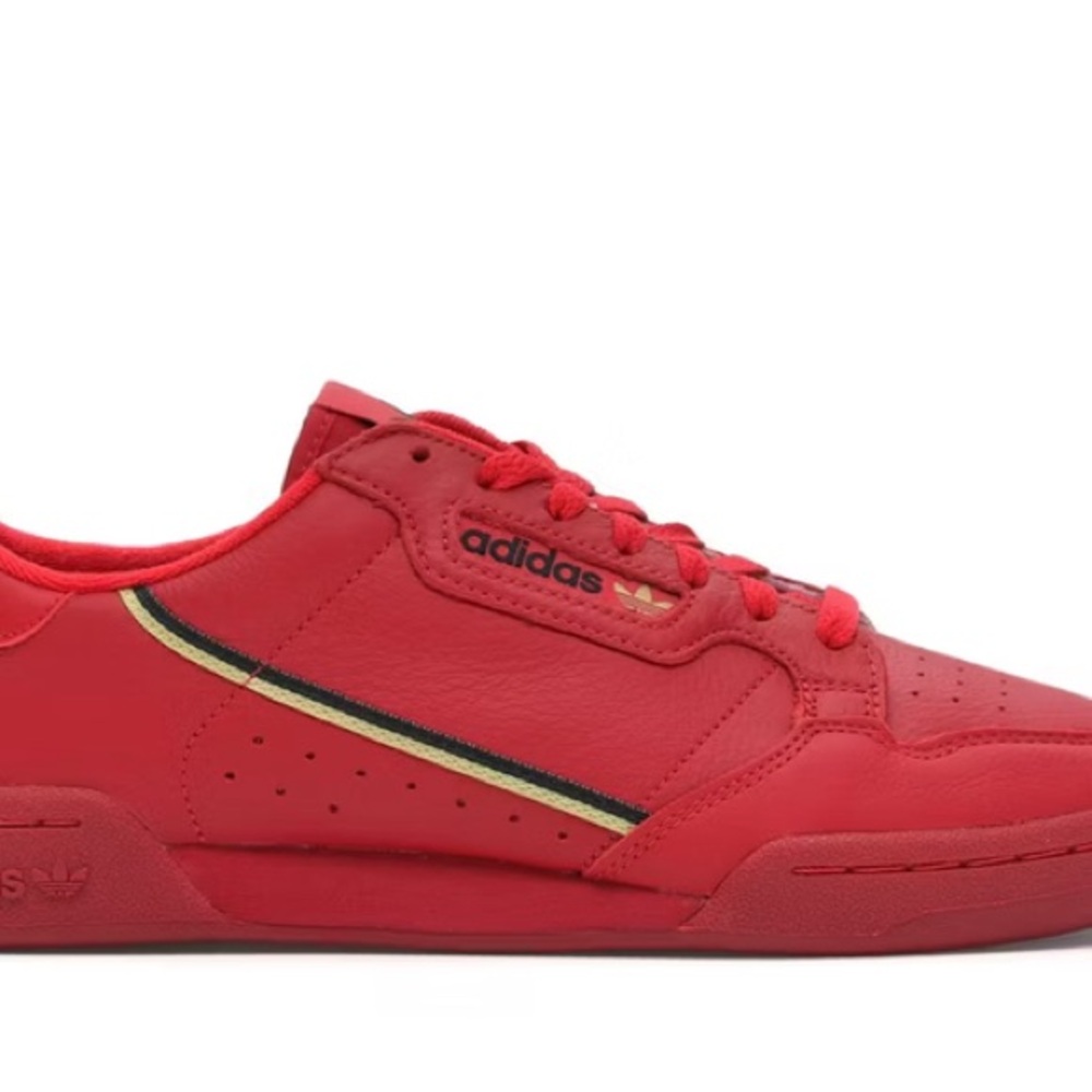 Dark Red Adidas Sneakers